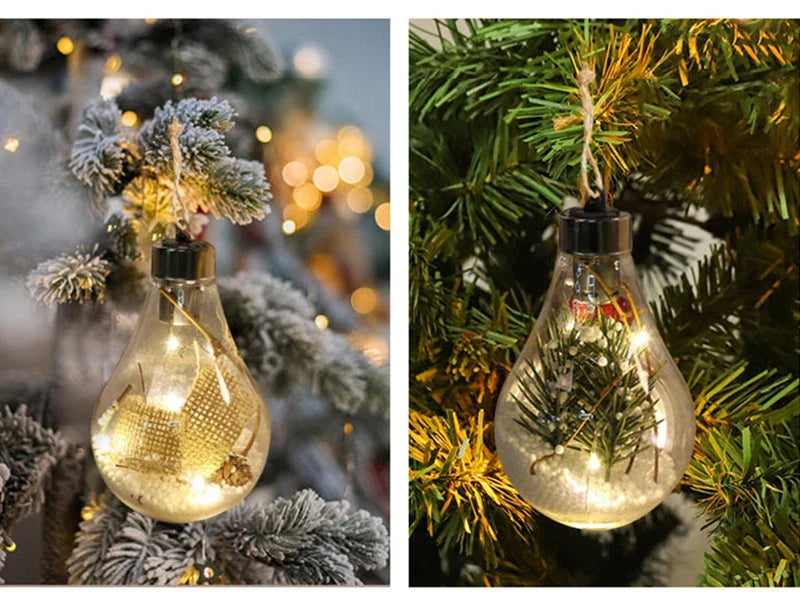 Świąteczne lampki LED - ozdoba wisząca ChristmasFinds™🎄