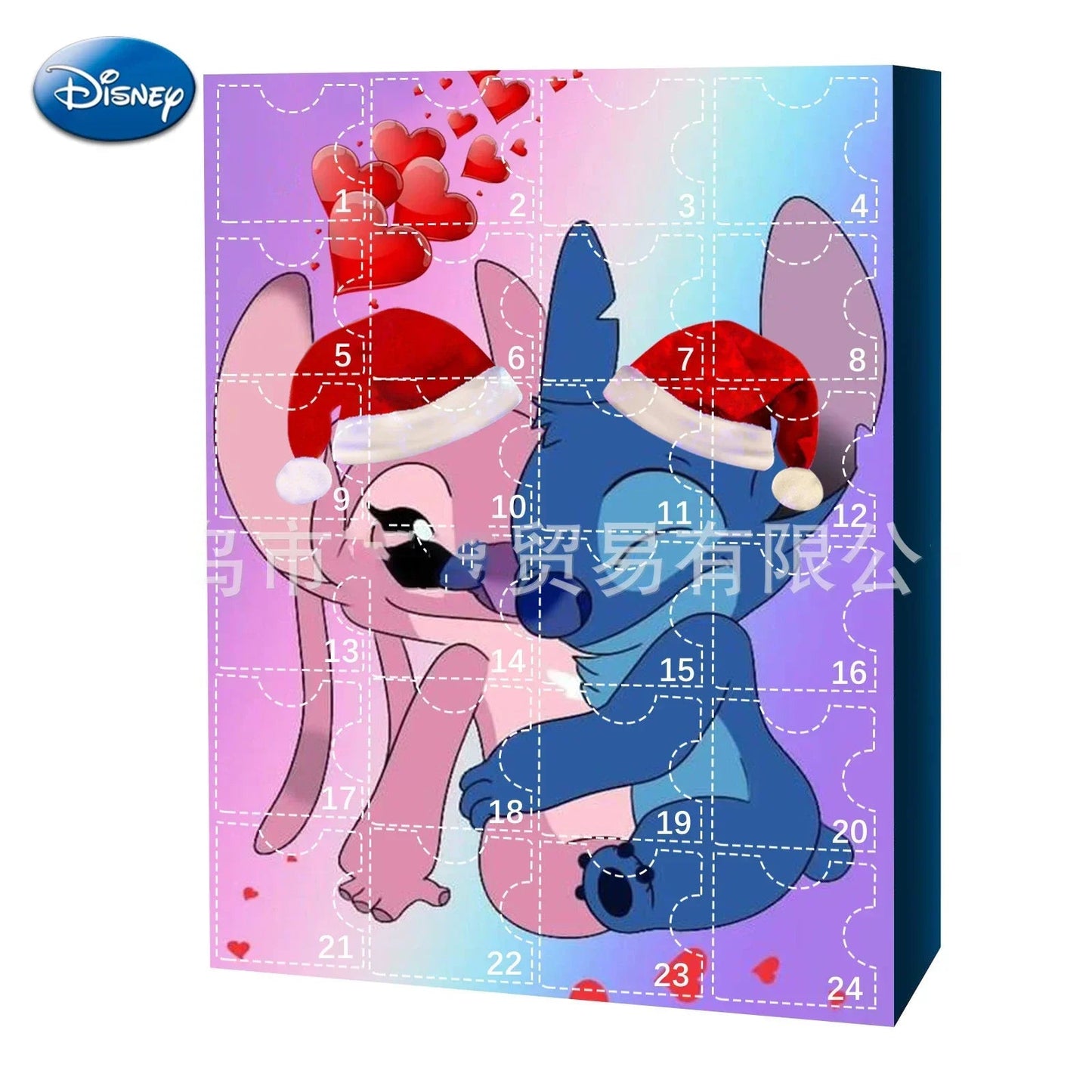 Kalendarz adwentowy Lilo i Stitch z figurkami ChristmasFinds™🎄