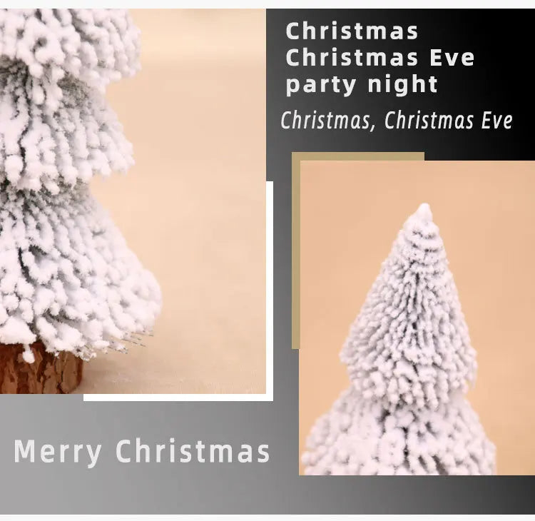 Mini choinka LED - dekoracja stołowa z ciepłym światłem ChristmasFinds™🎄