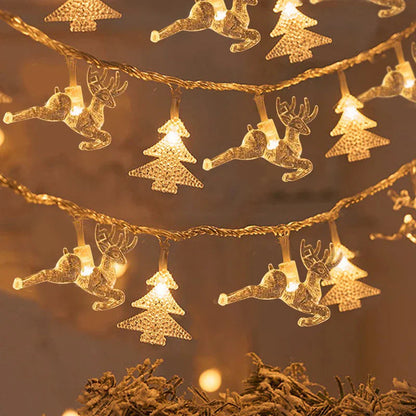 3M Lampki LED Śnieżynki do dekoracji świątecznych ChristmasFinds™🎄