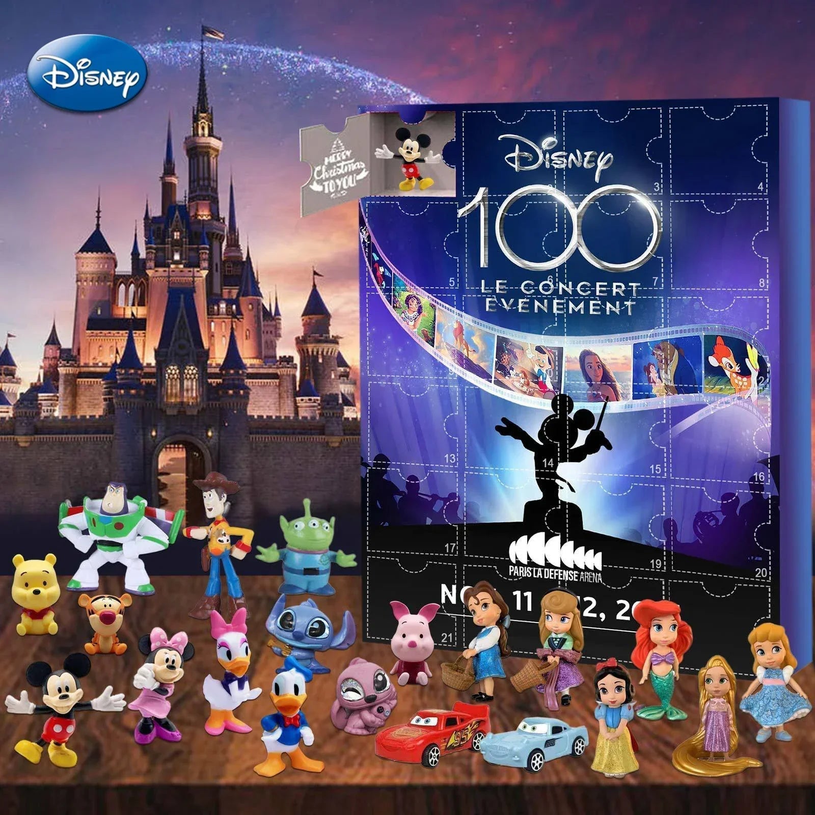 Kalendarz adwentowy Lilo i Stitch z figurkami ChristmasFinds™🎄