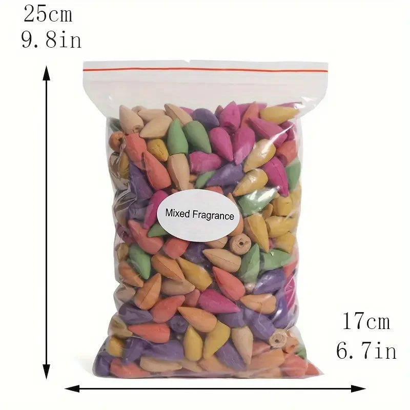 Wielosmakowe stożki zapachowe do aromaterapii, do herbaciarni i jogi ChristmasFinds™🎄