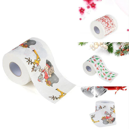 Papier toaletowy z motywem świątecznym ChristmasFinds™🎄