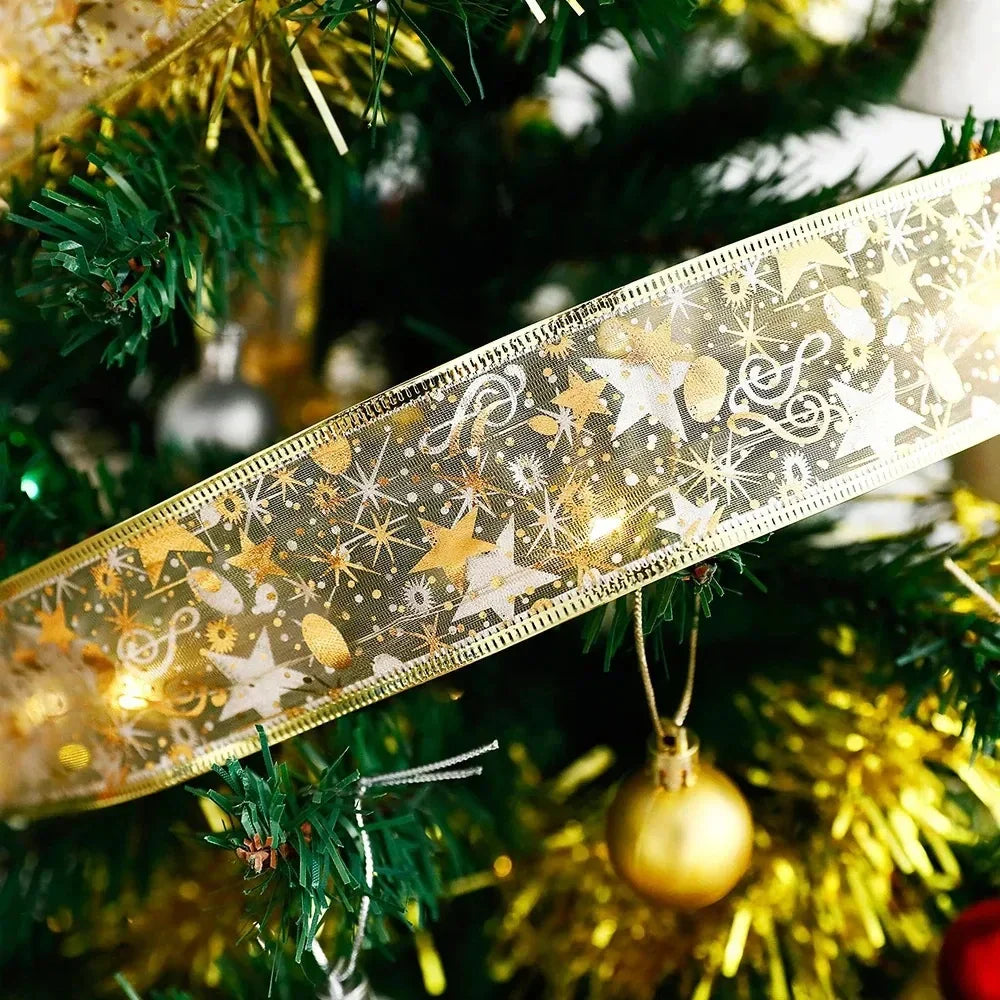 Wstążki LED na choinkę 2 szt. - dekoracja świąteczna ChristmasFinds™🎄