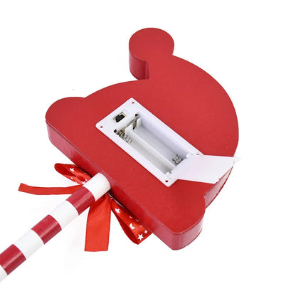 Lampka LED Santa Stop Here - dekoracja stołowa ChristmasFinds™🎄