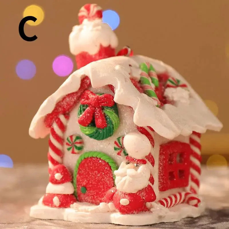 Zawieszka piernikowy domek - dekoracja choinkowa ChristmasFinds™🎄