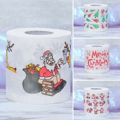 Papier toaletowy z motywem świątecznym ChristmasFinds™🎄