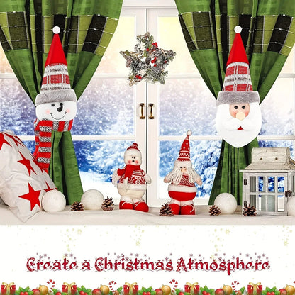 Zaczep do zasłon w kształcie bałwanka ChristmasFinds™🎄