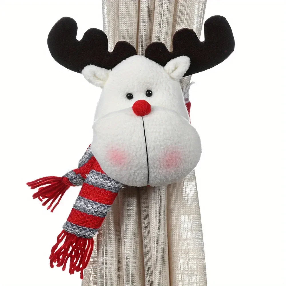 Zaczep do zasłon w kształcie bałwanka ChristmasFinds™🎄