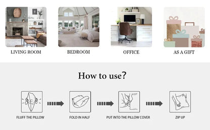 Poszewka świąteczna z motywem krasnala ChristmasFinds™🎄