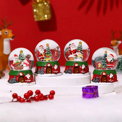 Muzyczna kula szklana LED na baterie do dekoracji świątecznej ChristmasFinds™🎄