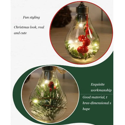 Świąteczne lampki LED - ozdoba wisząca ChristmasFinds™🎄