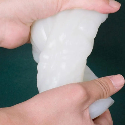 Cylindryczna forma silikonowa do świec z motywem choinki i renifera ChristmasFinds™🎄