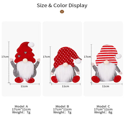 Świąteczne kieszonki na sztućce w kształcie Mikołaja ChristmasFinds™🎄