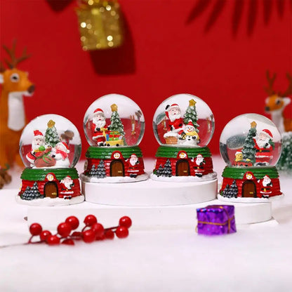 Muzyczna kula szklana LED na baterie do dekoracji świątecznej ChristmasFinds™🎄