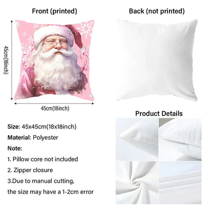 Poszewka świąteczna z motywem krasnala ChristmasFinds™🎄