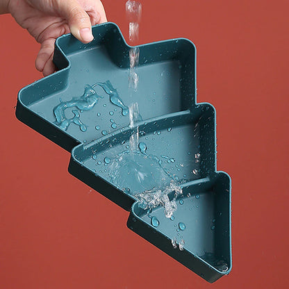 Talerz na owoce w kształcie choinki Świąteczna dekoracja ChristmasFinds™🎄