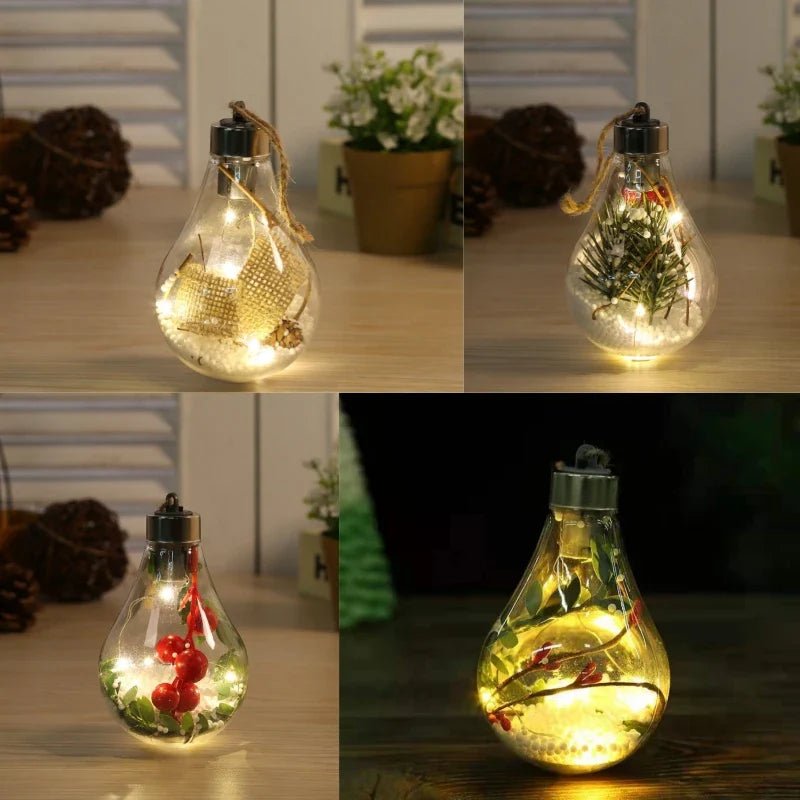 Świąteczne lampki LED - ozdoba wisząca ChristmasFinds™🎄