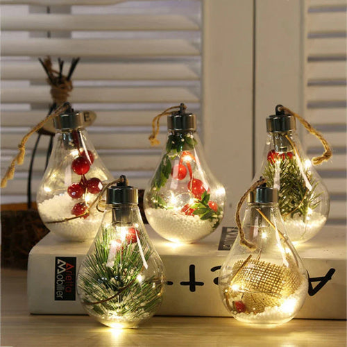 Świąteczne lampki LED - ozdoba wisząca ChristmasFinds™🎄