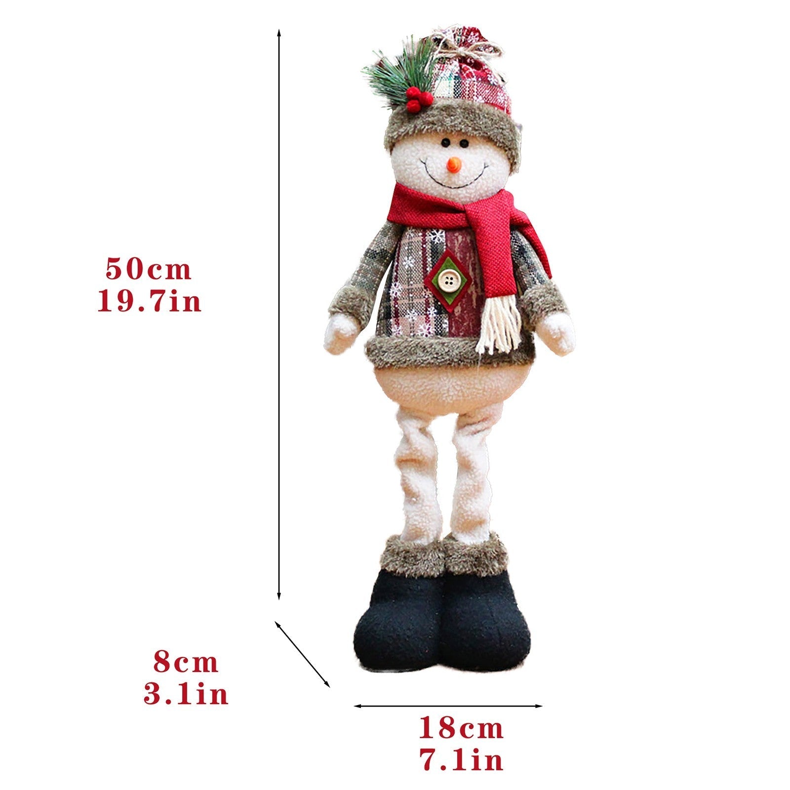 Świąteczne dekoracje: Mikołaj, bałwan, renifer ChristmasFinds™🎄
