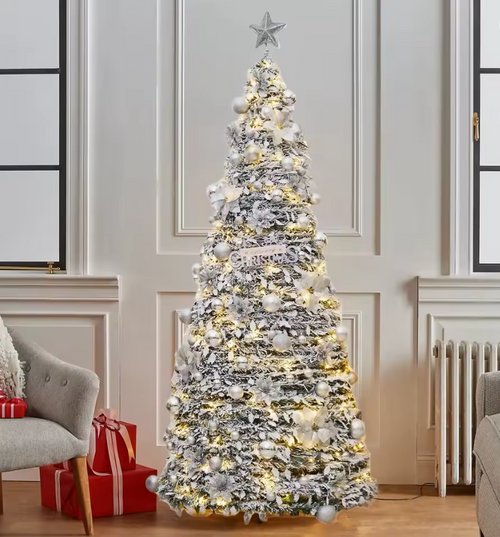 Przenośna składana choinka – szybka dekoracja domu na Święta elfdecor.pl